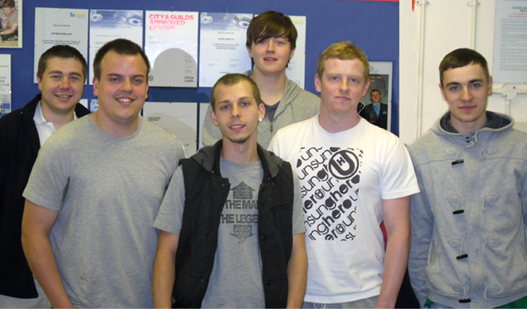 Students that completed NVQ level 3 in July 2011